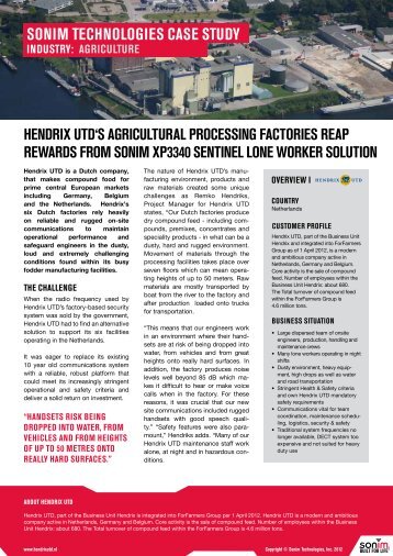 SONiM TECHNOLOGiES CASE STUdy