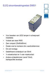 ELEQ stroombewakingsrelais EM501