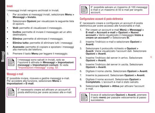 Manuale D'USO - Sonim Technologies