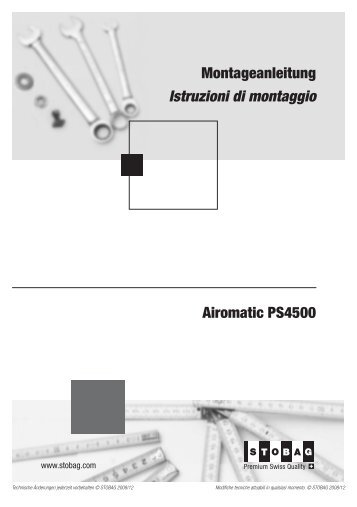 Airomatic PS4500 Montageanleitung Istruzioni ... - Sonnen-koenig.at