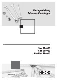 Siro SR4000 Siro SR5000 Siro-Flex SR6000 ... - Sonnen-koenig.at