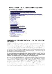 perfil de mercado de servicios audiovisuales en argentina