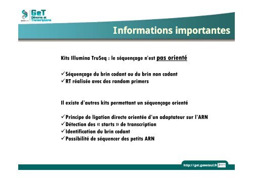 Introduction au RNA-seq - Institut de Mathématiques de Toulouse