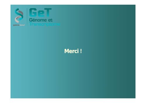 Introduction au RNA-seq - Institut de Mathématiques de Toulouse