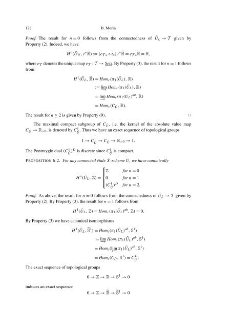 THE WEIL-´ETALE FUNDAMENTAL GROUP OF A NUMBER FIELD I
