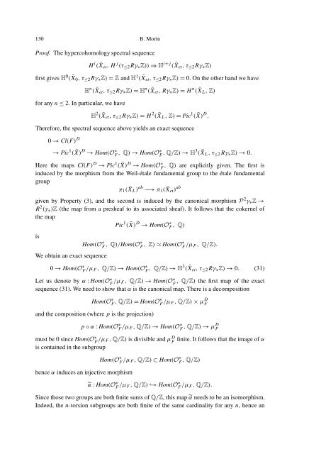 THE WEIL-´ETALE FUNDAMENTAL GROUP OF A NUMBER FIELD I