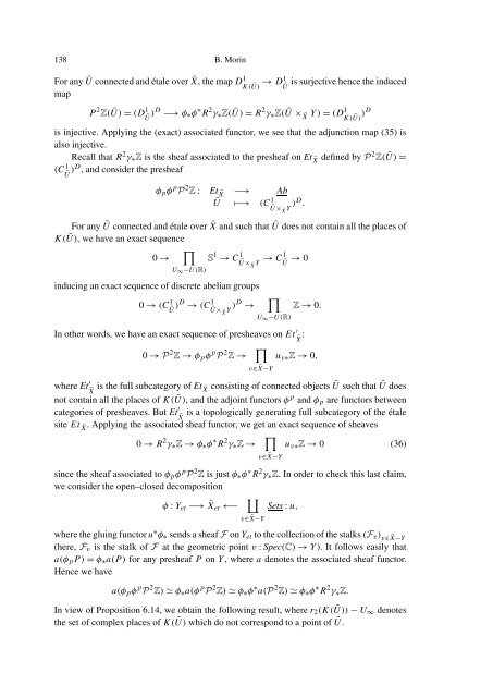 THE WEIL-´ETALE FUNDAMENTAL GROUP OF A NUMBER FIELD I