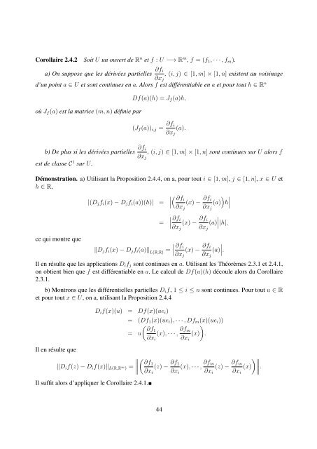 LICENCE DE MATHÉMATIQUES FONDAMENTALES Calcul ...