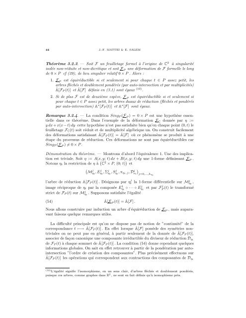 Modules formels locaux de feuilletages holomorphes - arXiv