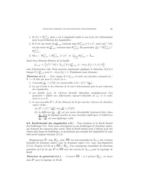 Modules formels locaux de feuilletages holomorphes - arXiv