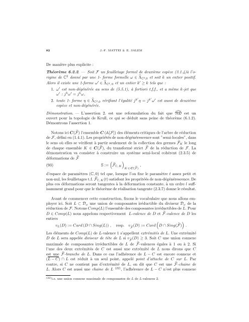 Modules formels locaux de feuilletages holomorphes - arXiv