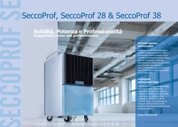 SeccoProf, SeccoProf 28 & SeccoProf 38 - Olimpia Splendid