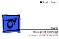 iBook, iBook (FireWire) Service Manual - tim.id.au