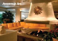 Spa Services Menu (pdf) - Sonnenalp