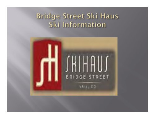 Download Ski Haus Rental Equipment Options - Sonnenalp