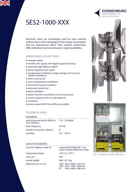 SES2-1000-XXX - SONNENBURG