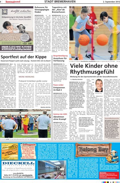 SJ-Ausgabe vom: 02. 09. 2012 [41.17 MB] - Sonntagsjournal