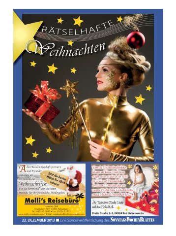 RÃ¤tselzeitung vom 22. 12. 2013 - beim SonntagsWochenBlatt