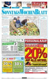 Ausgabe vom 03. 03. 2013 - beim SonntagsWochenBlatt