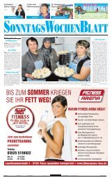 Ausgabe vom 17. 03. 2013 - beim SonntagsWochenBlatt