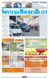 ab 26. 5.! - beim SonntagsWochenBlatt