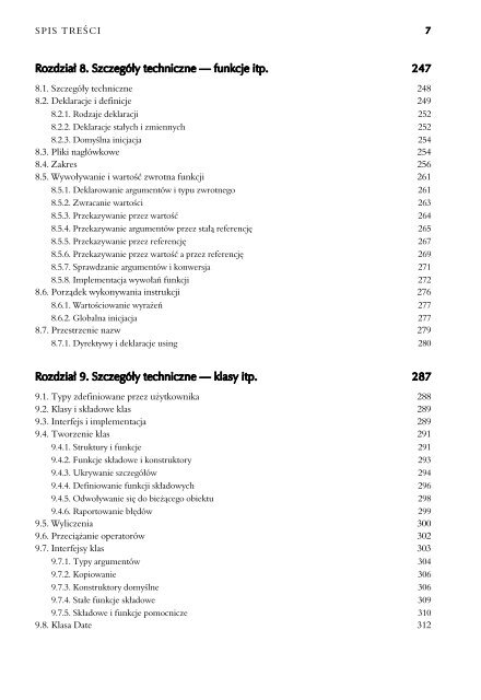 Programowanie. Teoria i praktyka z wykorzystaniem C++