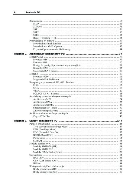 Anatomia PC. Wydanie X - Czytelnia online - Helion