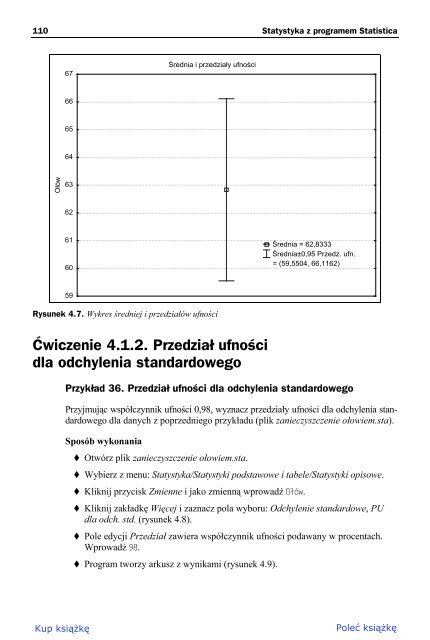 Statystyka z programem Statistica - Helion