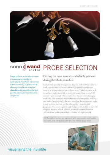 Product Sheet 12 FLA-L Probe - Sonowand