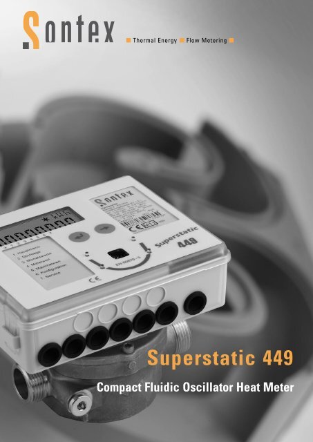 Leaflet Superstatic 449 - Sontex SA