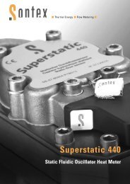 Leaflet Superstatic 440 - Sontex SA