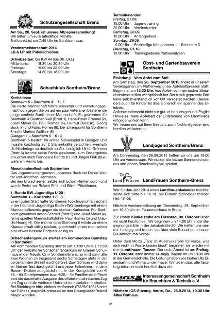 Nachrichtenblatt - Sontheim an der Brenz