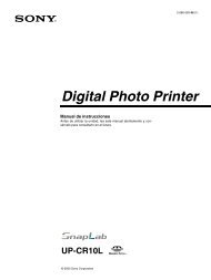 Digital Photo Printer - Sony