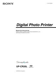 Digital Photo Printer UP-CR20L - Sony