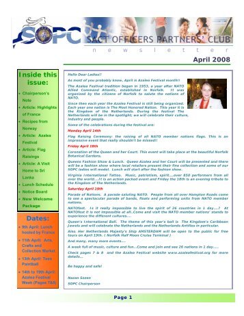 SOPC Newsletter April 2008 3 - Sopc.us