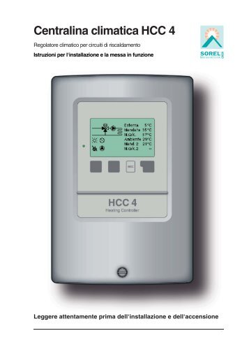 Centralina climatica HCC 4 - Sorel