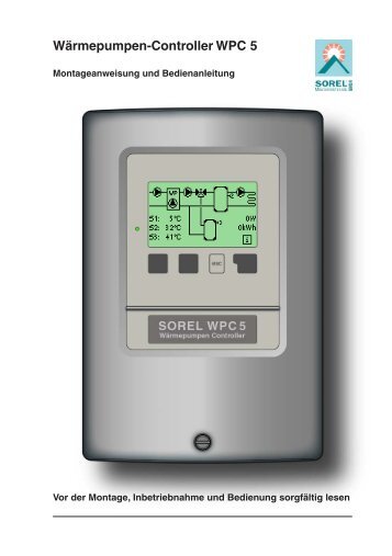 WÃ¤rmepumpen-Controller WPC 5 - Sorel