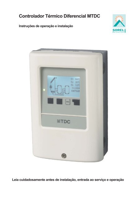 Controlador TÃ©rmico Diferencial MTDC - Sorel