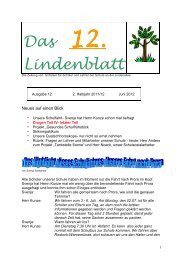 Lindenblatt 12 - Schule an der Lindenallee