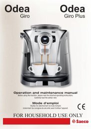 SAECO Odea Giro - Coffeetico.com