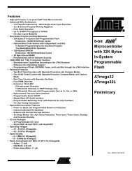 ATmega32(L) Preliminary