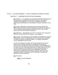 TITLE 79 â LAW ENFORCEMENT - Nebraska Secretary of State