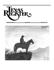 April 26 issue (all sections) - Texas Secretary of State