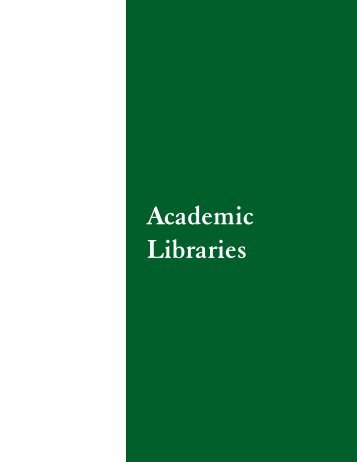 Academic Libraries - Washington Secretary of State