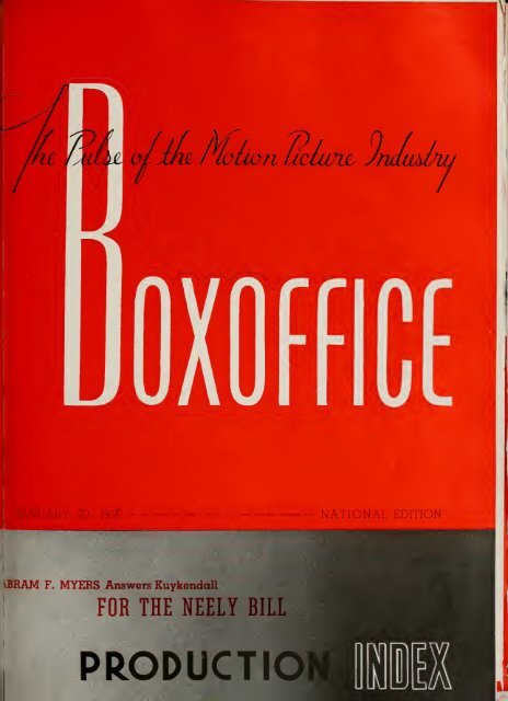 Boxoffice - Jan. 20, 1940