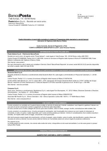 foglio informativo poste italiane Foglio informativo delle principali caratteristiche dei bfp ordinari resta fermo il diritto di poste italiane e del cliente di sottoporre le controversie alla . foglio informativo poste italiane Foglio informativo delle principali caratteristiche dei bfp ordinari resta fermo il diritto di poste italiane e del cliente di sottoporre le controversie alla .