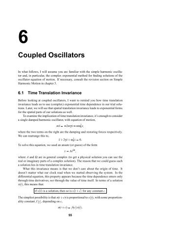 6 Coupled Oscillators