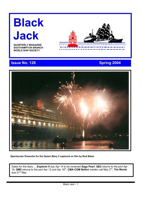 Black Jack Southampton Branch World Ship Society