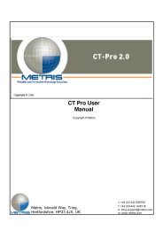 CT Pro User Manual - University of Southampton