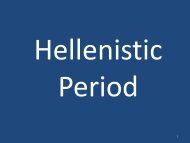 Hellenistic Period PDF